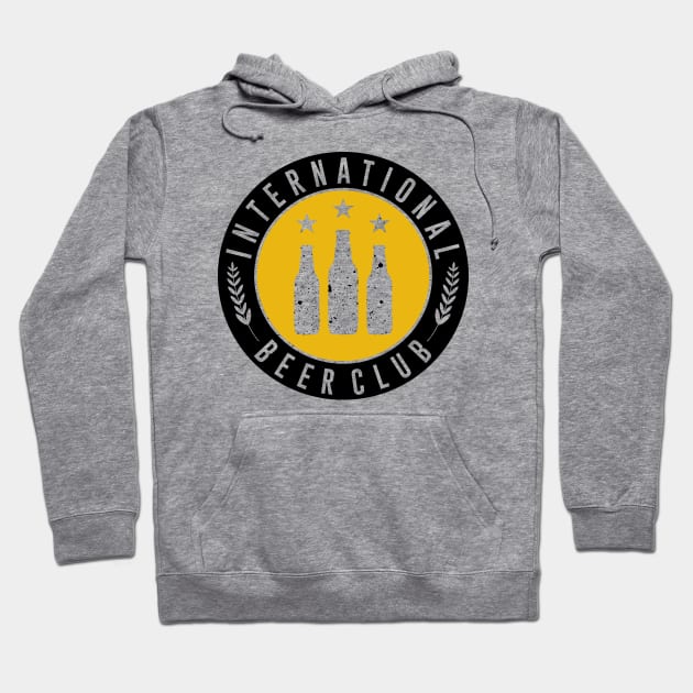 International Beer Club Hoodie by MZeeDesigns